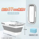 Xiangjiamei Multifunctional Folding Bucket Home Rectangular Dormitory Mop Bucket Portable Thickened Large Easy Storage Bucket Multifunctional Folding Easy Storage Bucket Small size 37cm can be used as a daily bucket