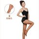 Suican Latin dance competition fishnet stockings practice fishnet stockings Latin dance clothes accessories slimming caramel color dance socks with cotton crotch Adult size caramel color + toes + cotton crotch (suitable for height 140cm-175cm)