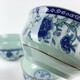 Tuojin blue and white porcelain tableware rice bowl set bowl for home use 4.5-inch Chinese ceramic bowl underglaze instant noodle bowl wholesale 7-inch noodle bowl 10 pieces