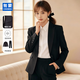 Fashion suit collar women's suit jacket non-iron drape business formal interview job hunting temperament slim small suit