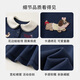 INSBOBO Girls Dress 2026 Spring New Children's Skirt Little Girl Good-looking Clothes Western Style Children's Clothing Navy 80