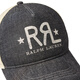RRL Unisex Spring 26 RRL Ranch Logo Denim Trucker Hat RL95627 001-Multicolor ONE