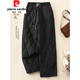 Pierre Cardin Northeast minus 40 degree cold-proof down cotton pants for women 2025 new winter outer wear thickened warm ski pants black (this year's popular pants/large size fat mm/small people/pear-shaped M