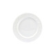 BERNARDAUD France imported Louvre series dinner plate European style pure white tableware flat plate soup plate housewarming couple gift volute corrugated flat plate 19cm