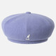 Kangol (KANGOL) beret painter hat pumpkin hat men's hat women's hat wool blended retro fashion literary simple versatile style spring and autumn Iced Lilac lilac purple S 54-55cm