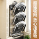 Ermo suction cup pot lid rack wall-mounted punch-free multi-functional kitchen storage rack chopping board rack cutting board rack multi-layer storage rack suction cup gun gray three-layer pot lid rack