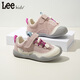 Lee children's shoes spring new children's breathable running shoes girls outdoor sports shoes anti-skid shoes for boys pink 28 recommended foot length 173mm