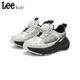 LEE KIDS children's sports shoes men's and women's running shoes 26 spring new running shoes non-slip wear-resistant casual shoes silver gray 26 inner length 17.3cm suitable for feet 16.3-16.8cm