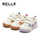 Belle Children's Shoes 26 Spring New Boys Toddler Shoes Girls Sports Shoes Casual Shoes Baby Shoes Beige/Green 24
