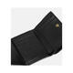 Versace (VERSACE) Men's Wallet Storage Portable Anti-wear Lightweight Black Gold Decorated Leather Material Black One Size