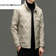 EMPORIO ARMANI Armani down new men's down jacket short stand collar casual duck down fashion trend warm winter jacket beige XL 180