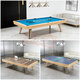 Holladi American pool table for home indoor standard black eight billiards hall commercial adult billiards hall special custom billiard table 7-foot MDF board-three-in-one-ball pick-up style. Consult customer service to customize the color of the table body and billiards.