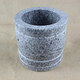 Tuojin imported quality large raw stone mortar from Germany, garlic mortar, household garlic press, garlic mortar, bluestone grinder, bluestone hand-carved vat type stone mortar with diameter 25 cm_Good Luck Lianlian
