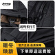 JEEP SPIRIT mid-length down jacket men's 2025 winter new thickened warm hooded duck down jacket men's winter wear blue black XL 135-150Jin Jin equals 0.5 kg