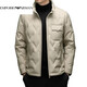 EMPORIO ARMANI Armani down new men's down jacket short stand collar casual duck down fashion trend warm winter jacket beige XL 180