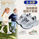 Inbemini Children's Sports Shoes 2026 Spring New Cushioning Dad's Shoes Boys' Girls' Shoes Soft Mist Powder 23 Inner Length 14.6CM Suitable for Feet Length Around 13.9CM