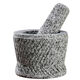 Hechen Home Furnishing Home Handmade extra large garlic pounder special size grinder medicine jar garlic nest special garlic mortar large garlic clamp stone mortar handmade special size granite with lid