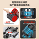 海尔(Haier)吸尘器家用卧式 大吸力大功率 一键自动收线 手持式多功能清洁机HZW1207Z 赤焰红1207