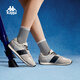 Kappa Kappa Dream Sports Shoes Women's 2026 Spring New Soft Sole Retro Casual Shoes Fashionable and Versatile Running Shoes Cheese White/Black 36