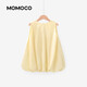 Mamie Maka (MOMOCO) children's clothing girls' dress 2026 spring style medium and large children's fashionable and versatile sweet dress yellow 90