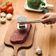 Ketel bright meat hammer, meat hammer, steak hammer, meat hammer, meat loosening hammer, tendon breaker, household meat loosening needle, double-sided meat tenderizer, large double-sided meat hammer, thickened and can be hung