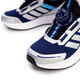 Adidas (adidas) children's shoes 2026 spring boys' children's rotating button HABU small and big children's comfortable casual sports shoes KI4127 KI4127 dark blue/white/black 30 yards/11.5k/foot length 18cm
