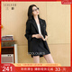 Sancai 2025 Autumn New Casual Suit Jacket Loose Mid-Length Suit Shoulder Pads Temperament Commuting S