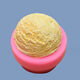 Fantasy Ball Ice Cream Mold Kneading Le Aromatherapy Plaster Abrasive Baking Tool Half Scoop Ice Cream Silicone Mold (White Powder) 2-piece Set
