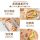 Shantou Lincun sandwich wrapping paper oil-absorbing hamburger paper coated paper air fryer household baking oil paper 38 anti-fog baking paper double layer (pink girl 50 sheets)