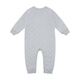 Nike baby plus velvet jumpsuit for boys and girls, lightweight knitted round neck hooded cotton clothing NIKE IO2811 051 color birch color 90cm 24