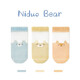 Nido Bear Baby Socks Summer Thin Cotton Socks Boneless Infant Socks Male and Female Baby Socks Ice Stockings S3101A Ice Stockings 3 Pairs 6-12 Months (Suitable for Feet Length 9-11cm)