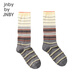 Jnby by JNBY new Jiangnan cloth children's socks spring 6Q2N10320 066/grey and mixed colors (foot length 20-22)