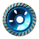Little Bee 100mm diamond grinding disc 80 bowl grinding disc concrete grinding disc stone cement wall floor grinding disc Little Bee 100mm diameter chrysanthemum bowl grinding disc light cyan
