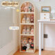 Fantasy display box storage display stand in doll display cabinet, dome, 2 small sizes, 2 large sizes, cream yellow, 70 modules given