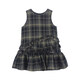 UTOUTO Big Ear Elephant Girls Lace Plaid Vest Skirt 2026 Spring New Sleeveless Casual Skirt 2633039 Gray Plaid Pre-sale second batch around late January 80