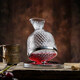 Tuojin German imported quality shaker rotating decanter household tumbler wine gyro wine divider handmade lead-free silver_light decanter_1500ml