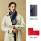 Shanghai Story 2026 Autumn and Winter Thickened Warm Sheep Wool Men's Scarf Knitted Plaid Scarf Gift Box Blues Rhythm - Gray Blue