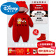 Disney Newborn Baby Full Moon Clothes New Year's Eve Hundred Days Horse Baby Clothes Boys and Girls Red Festive Jumpsuit Winter Clothes Red 59cm