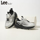 LEE KIDS children's sports shoes men's and women's running shoes 26 spring new running shoes non-slip wear-resistant casual shoes silver gray 26 inner length 17.3cm suitable for feet 16.3-16.8cm