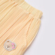 PawinPaw cartoon bear children's clothing 25 spring and summer new style girls versatile casual trousers straight pants comfortable Yellow/30 110