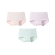 Annil (Annil) children's clothing girls' boxer briefs three-piece set 2026 spring new combination 01 (light purple + porcelain light pink + light green) 120
