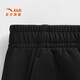 ANTA Children's Pants Boys Sports Pants 2026 Spring New Comfortable Breathable Versatile Student Outdoor Pants Basic Black-1 110