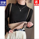 ROMON bottoming shirt 2026 new velvet thickened half-high collar solid color women's winter simple long-sleeved high-elastic top mid-collar off-white M 70-90Jin Jin equals 0.5 kg