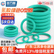 GUWANJI fluorine rubber O-ring high temperature resistant sealing ring green O-type rubber gasket wire diameter 1.5/2/2.4/3.1-5mm outer diameter 58x3.1mm (5 pieces)
