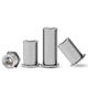 Sailotou 04 through hole pressure riveting stud SOS5MM4 pressure riveting column M2MM4M5M6 through hole stud nut stainless steel M*7 outer diameter minus 4 points 200 pieces