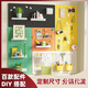 Yusenyi Factory Direct Sales Desktop Vertical Perforated Board DIY Accessories Wall Porch Shelves Free of Punch Desk Storage Magnetic Small Lamp Orange