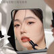 Fat Donglai's same style bathroom makeup mirror high-definition folding ins style student dormitory small mirror portable desktop vertical portable purchase pink small super clear-damaged replacement-7*10.5cm