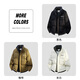 Mark Huafei cotton coat men's winter new plaid bread coat men's casual warm and cold-proof cotton-padded jacket black 2XL