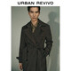 UR Urban urban series 2026 spring new men's double-breasted windbreaker UMU160004