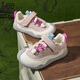 Lee children's shoes spring new children's breathable running shoes girls outdoor sports shoes anti-skid shoes for boys pink 28 recommended foot length 173mm